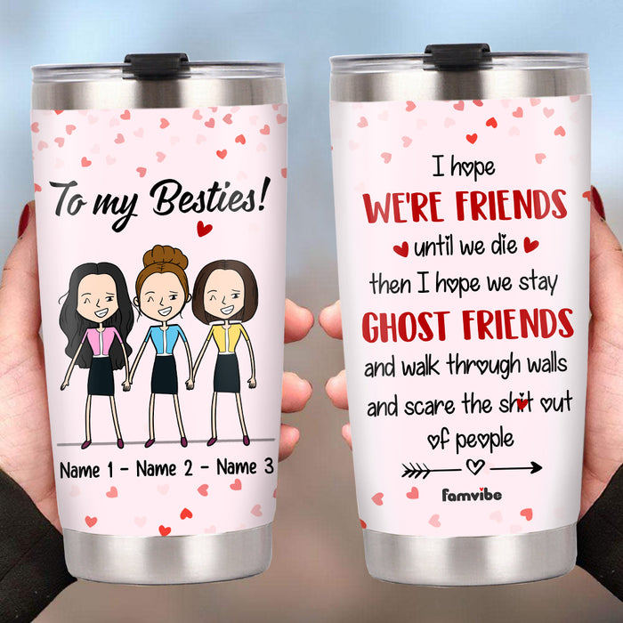 Personalized Friends Stay With Me Steel Tumbler JL279 26O47 1