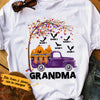Personalized Mom Grandma Halloween T Shirt JL271 95O36 1