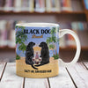 Black Labrador Retriever Dog Beach Sunset Mug MY156 73O57 1
