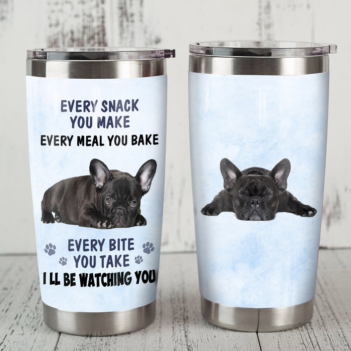 French Bulldog Steel Tumbler MR0903 69O56 1