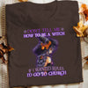 Personalized Halloween Witch T Shirt JL151 73O58 1