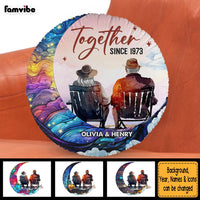 Personalized Gift for Couple Anniversary Together Shaped Pillow 30626 thumb 1