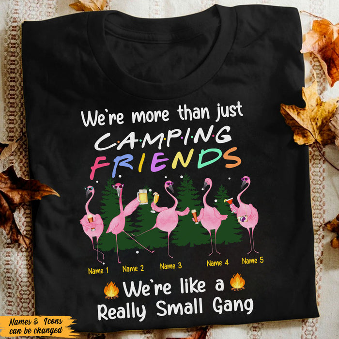 Personalized Friends Flamingo Camping T Shirt JN112 95O47 1