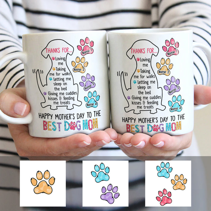 Personalized Dog Mom Mug MR301 67O57 1