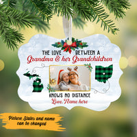 Personalized Grandma Long Distance MDF Benelux Ornament NB121 87O47 thumb 1