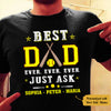 Personalized Softball Dad  T Shirt MY134 90O57 1