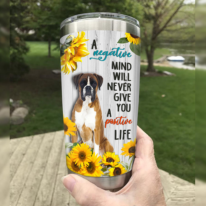 Boxer Dog Steel Tumbler MY0503 90O53 1