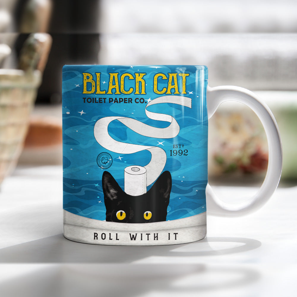 Black Cat Toilet Paper Company Mug FB2602 81O53