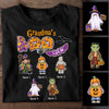 Personalized Fall Halloween Grandma Of Boo Crew T Shirt JL305 24O58 1