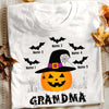 Personalized Grandma Halloween T Shirt JL293 30O53 1