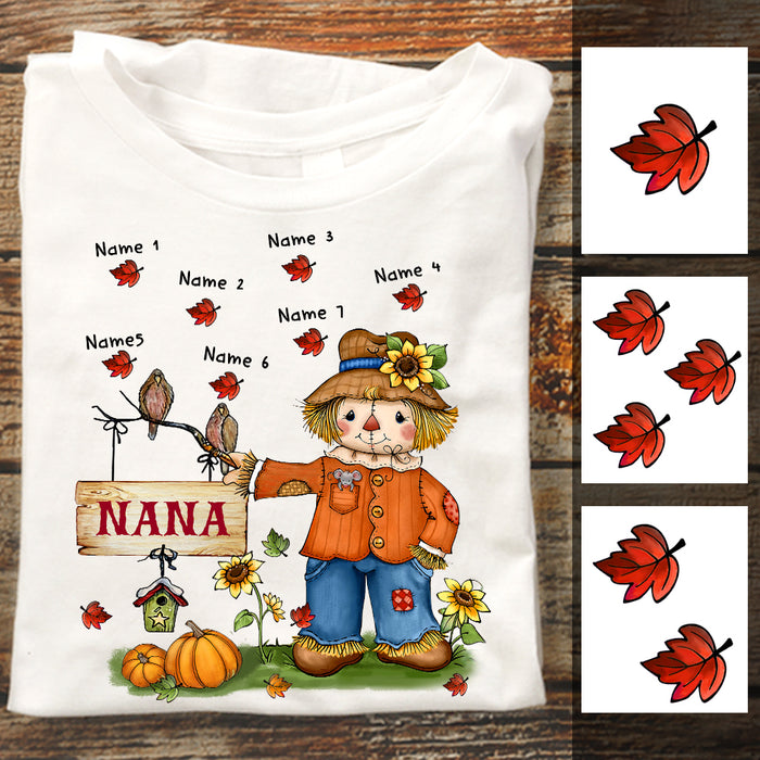 Personalized Grandma Fall T Shirt JL297 95O47 1