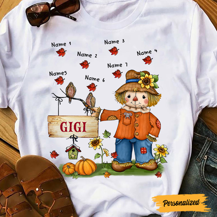 Personalized Grandma Fall T Shirt JL297 95O47 1