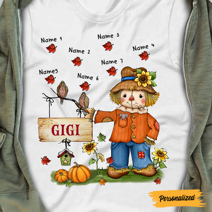 Personalized Grandma Fall T Shirt JL297 95O47 1