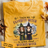 Personalized Halloween Witch Sister Friends T Shirt JL291 26O36 1