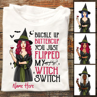 Personalized Witch Halloween T Shirt JL297 30O47 thumb 1