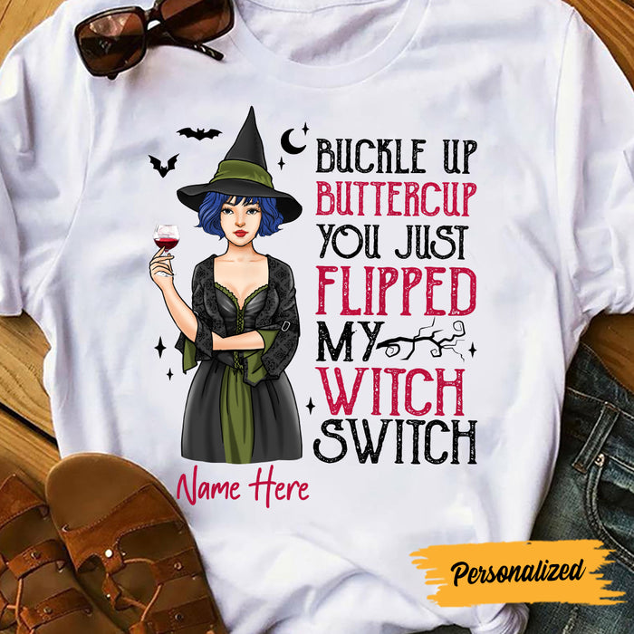 Personalized Witch Halloween T Shirt JL297 30O47 1