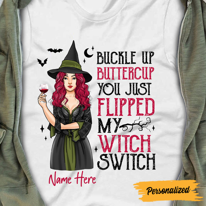 Personalized Witch Halloween T Shirt JL297 30O47 1