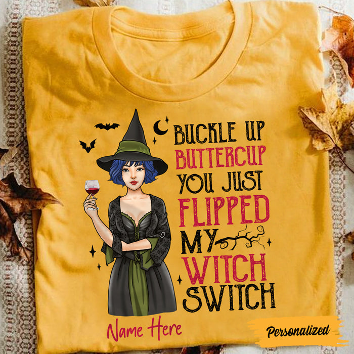 Personalized Witch Halloween T Shirt JL297 30O47 1