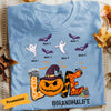 Personalized Mom Grandma Fall Halloween T Shirt JL296 95O58 1