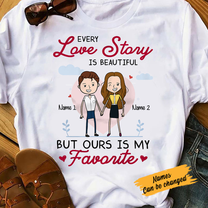 Personalized Couple T Shirt JL303 26O57 1