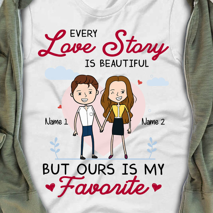 Personalized Couple T Shirt JL303 26O57 1
