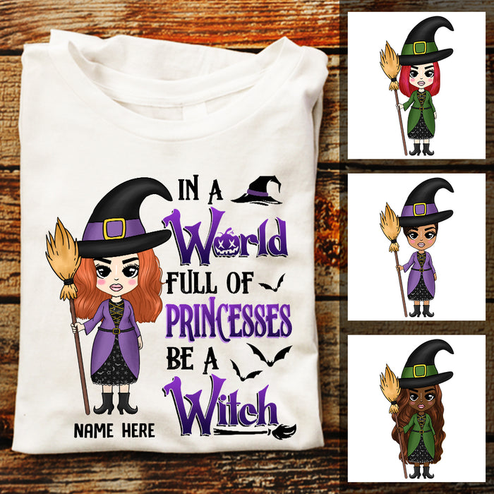 Personalized Witch Halloween T Shirt JL301 30O36 1