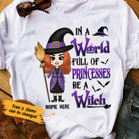 Personalized Witch Halloween T Shirt JL301 30O36 thumb 1