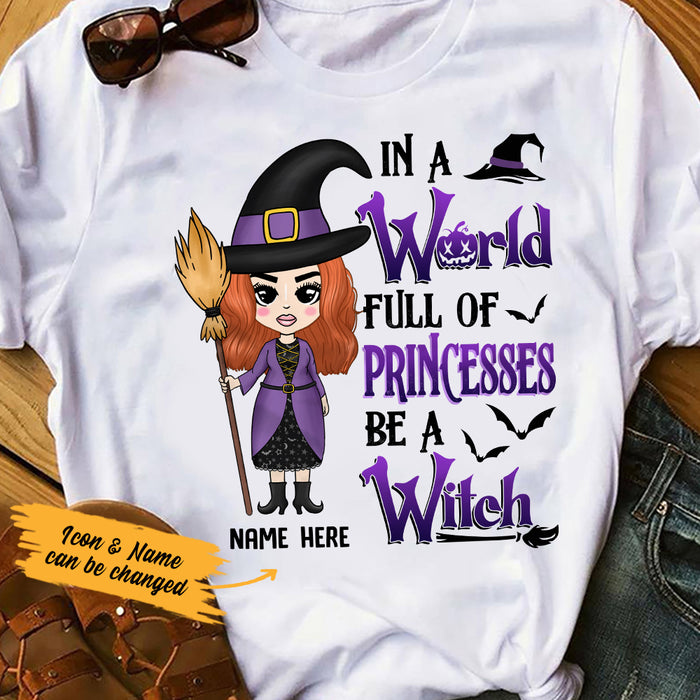 Personalized Witch Halloween T Shirt JL301 30O36 1