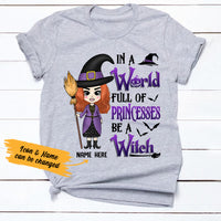 Personalized Witch Halloween T Shirt JL301 30O36 thumb 1