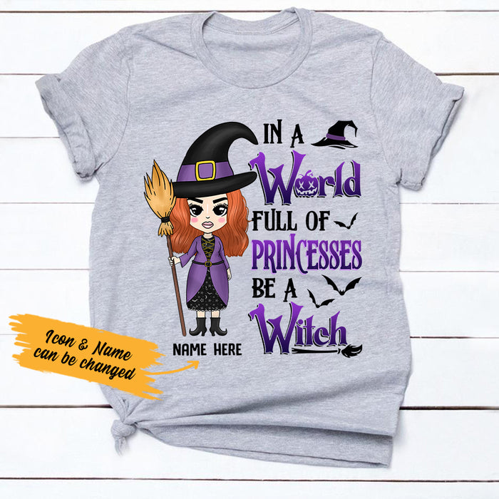 Personalized Witch Halloween T Shirt JL301 30O36 1