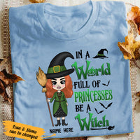 Personalized Witch Halloween T Shirt JL301 30O36 thumb 1
