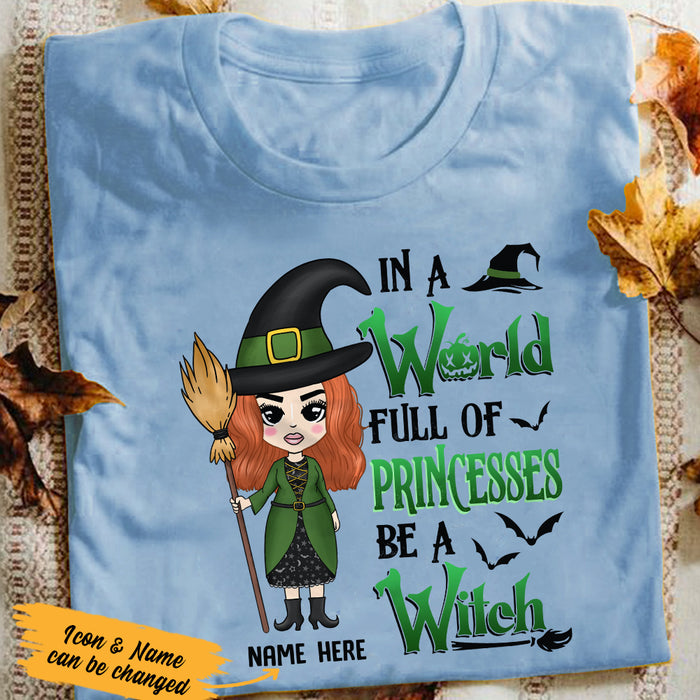 Personalized Witch Halloween T Shirt JL301 30O36 1