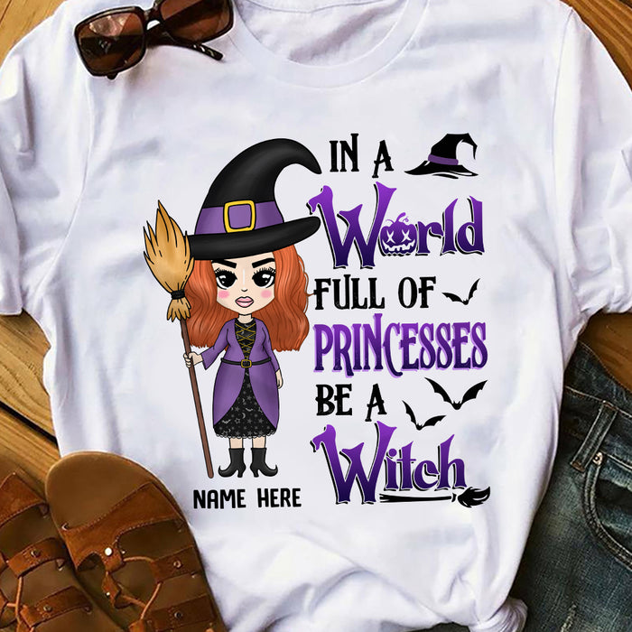 Personalized Witch Halloween T Shirt JL301 30O36 1