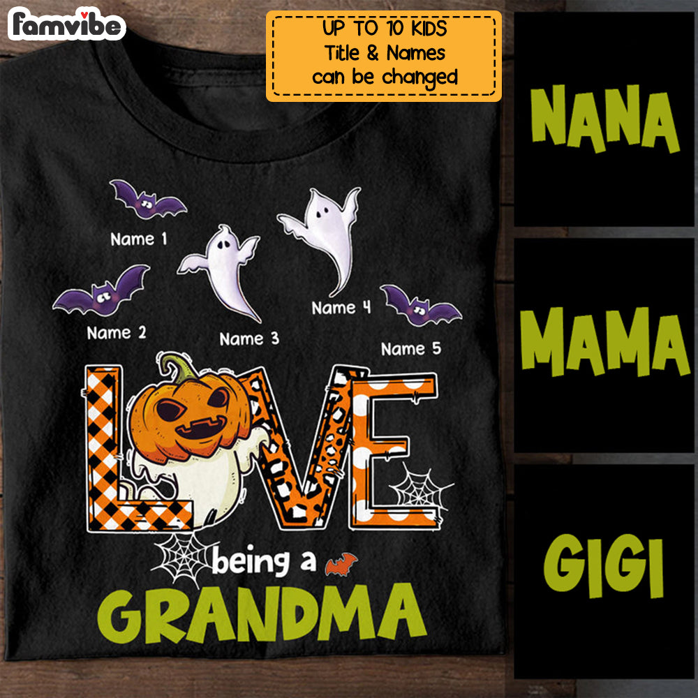 Personalized Key Halloween Mom Grandma T Shirt JL302 26O58