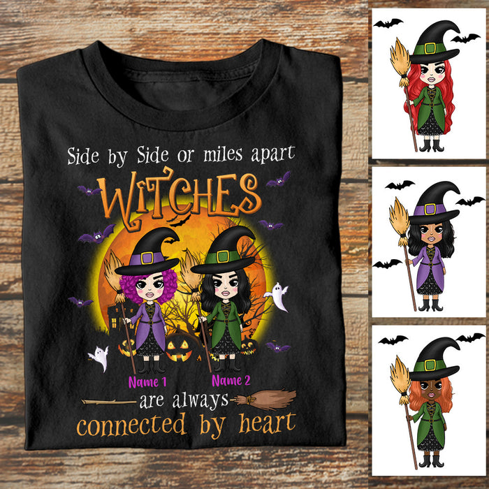 Personalized Halloween Witch Friends T Shirt JL304 24O34 1