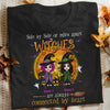 Personalized Halloween Witch Friends T Shirt JL304 24O34 1