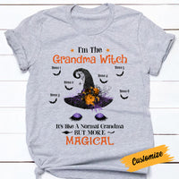 Personalized Grandma Halloween T Shirt JL307 30O57 thumb 1