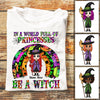 Personalized Witch Halloween Rainbow T Shirt JL303 24O53 1