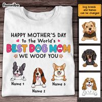 Personalized Dog Mom T Shirt MR82 24O57 thumb 1