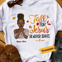Personalized BWA Fall For Jesus T Shirt AG24 24O58 thumb 1