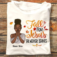 Personalized BWA Fall For Jesus T Shirt AG24 24O58 thumb 1