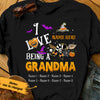 Personalized Halloween Mom Grandma T Shirt AG21 26O36 1