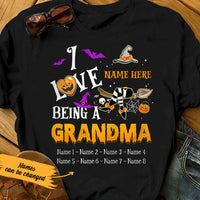 Personalized Halloween Mom Grandma T Shirt AG21 26O36 thumb 1