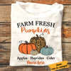 Personalized Farm Fresh Pumpkins Fall T Shirt AG23 87O58 1