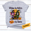 Personalized Witch Fall Halloween T Shirt AG29 24O34 1