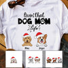 Personalized Living That Dog Mom T Shirt NB24 99O60 1