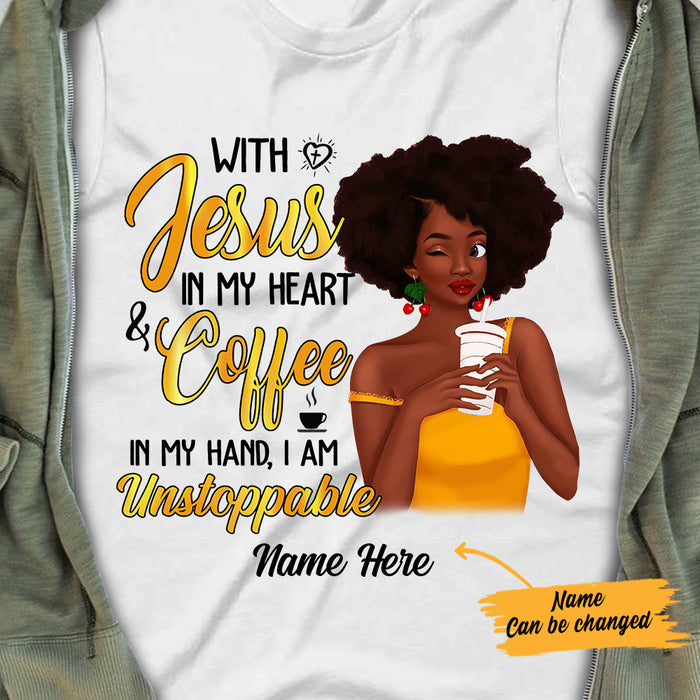 Personalized BWA Coffee Jesus T Shirt AG271 65O57 1
