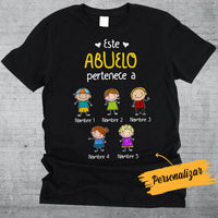 Personalized Abuelo Spanish Grandpa Belongs Shirt - Hoodie - Sweatshirt AG21 81O34 thumb 1