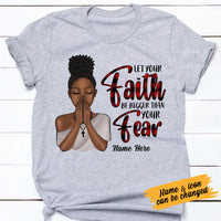 Personalized BWA Faith Over Fear T Shirt AG31 24O53 thumb 1