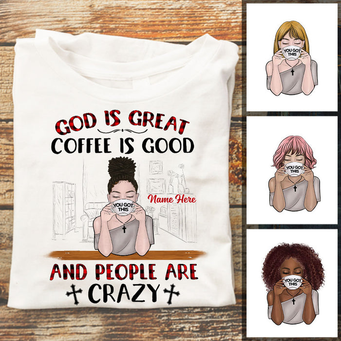 Personalized BWA Coffee & Jesus T Shirt AG32 95O57 1